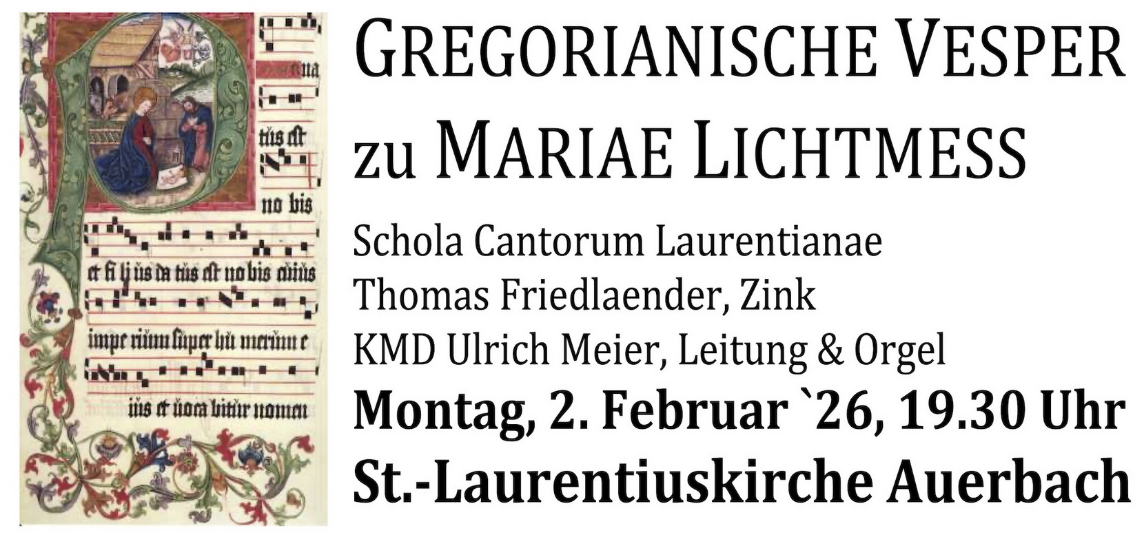 Gregorianische Vesper